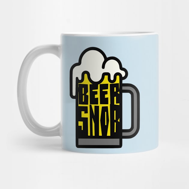 Beer Snob by MidniteSnackTees